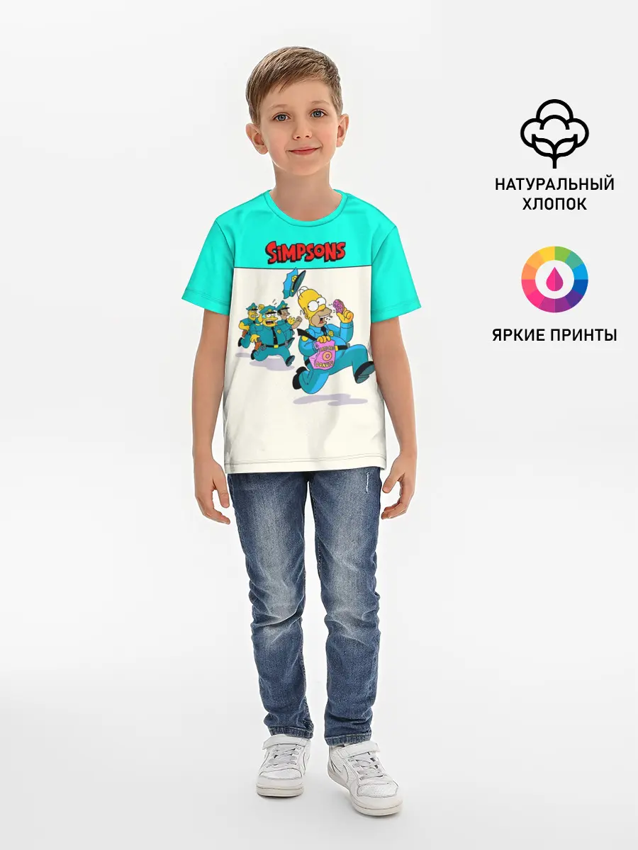 Детская базовая футболка / Эпичная Погоня