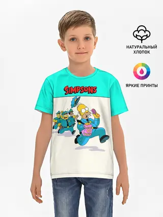 Детская базовая футболка / Эпичная Погоня