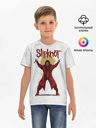 Детская базовая футболка / COREY TAYLOR | SLIPKNOT | СЛИПКНОТ