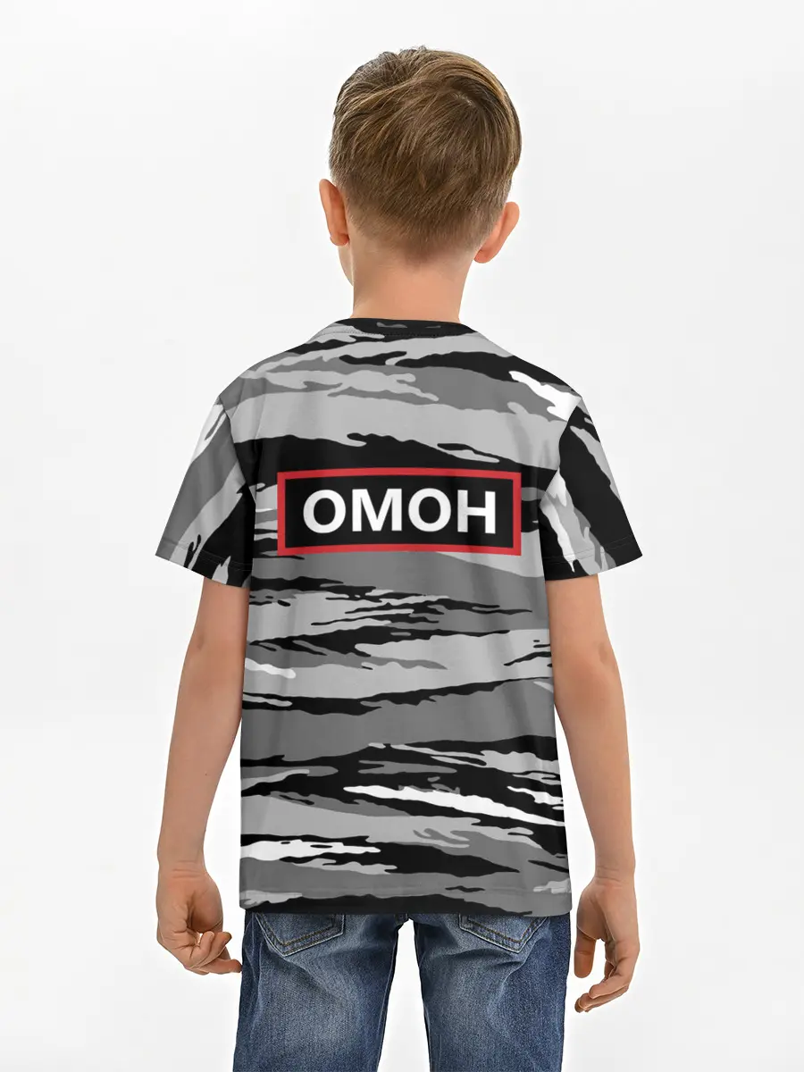 Детская базовая футболка / ОМОН