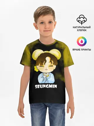 Детская базовая футболка / Seungmin