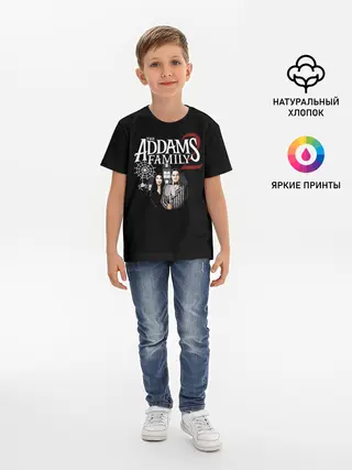 Детская базовая футболка / Адамсы
