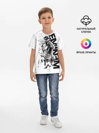 Детская базовая футболка / Eminem