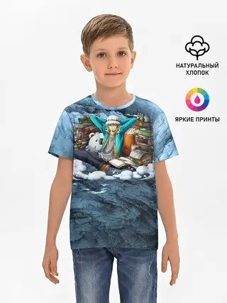 Детская базовая футболка / One Piece | Trafalgar Law