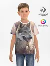 Детская базовая футболка / Волк