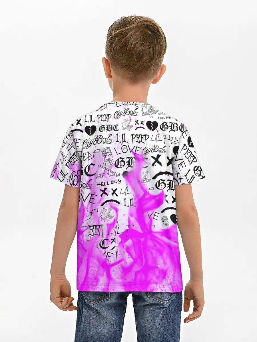 Детская базовая футболка / CRY BABY LIL PEEP