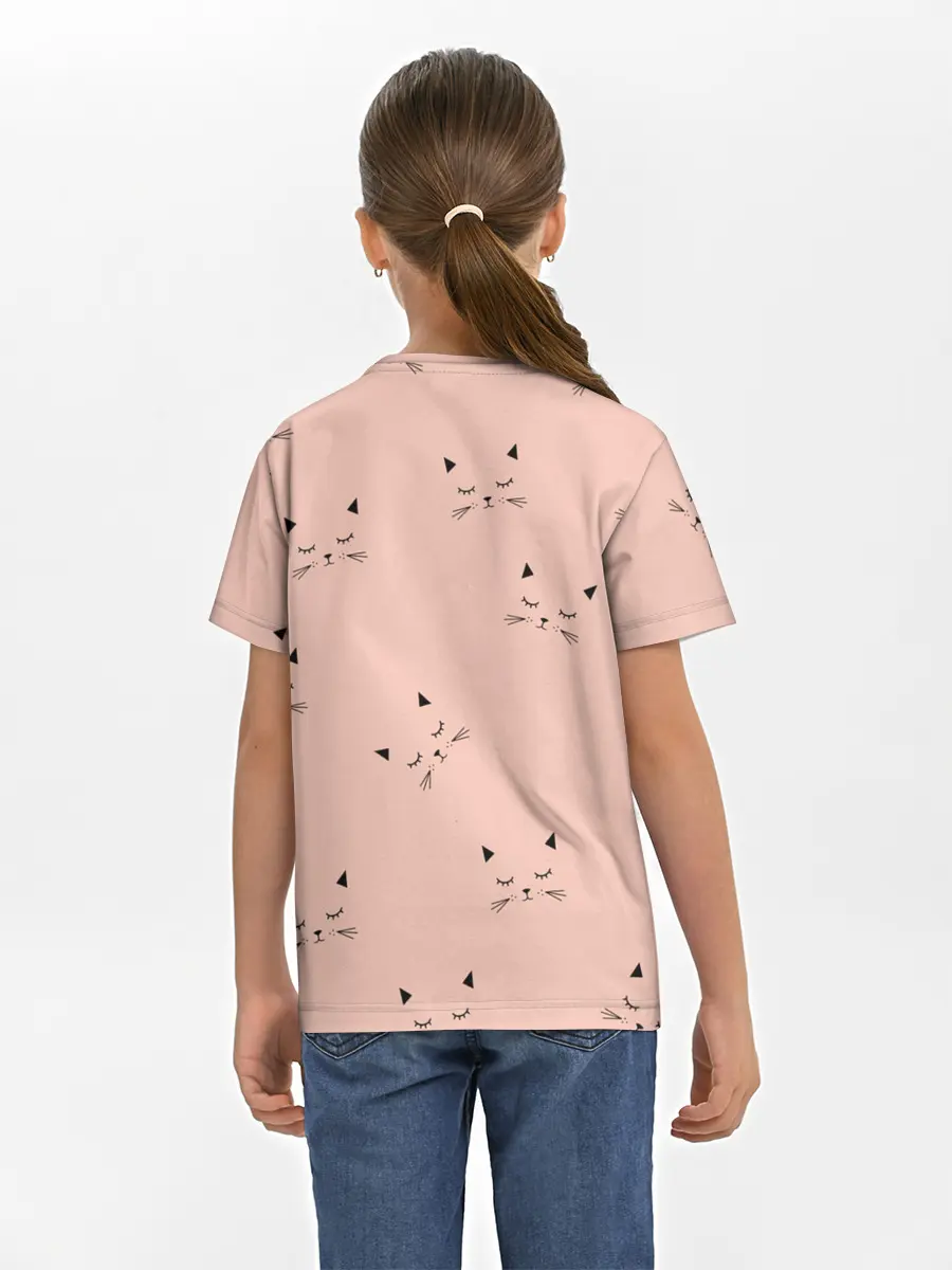 Детская базовая футболка / Киски