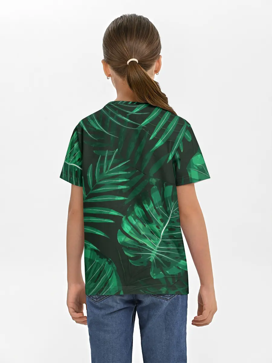 Детская базовая футболка / Джунгли