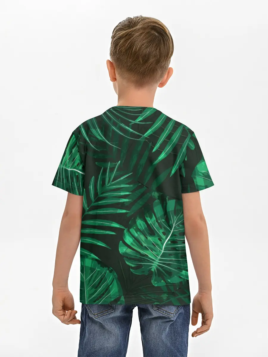 Детская базовая футболка / Джунгли