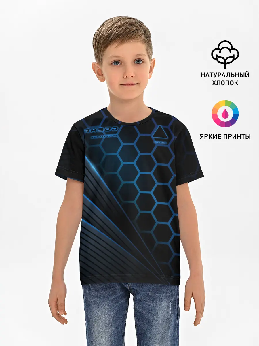 Детская базовая футболка / Detroit RK900