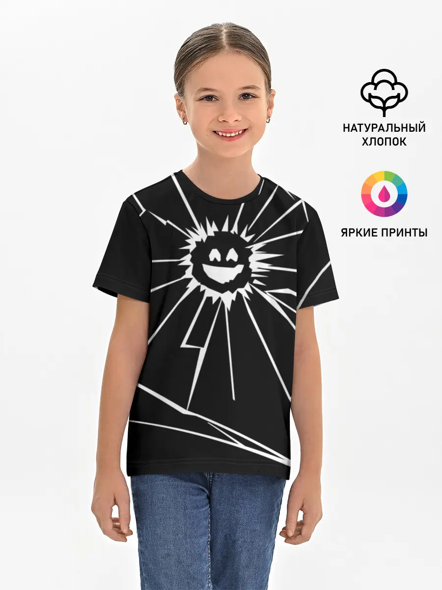 Детская базовая футболка / Черное Зеркало