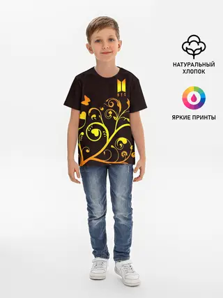 Детская базовая футболка / BTS