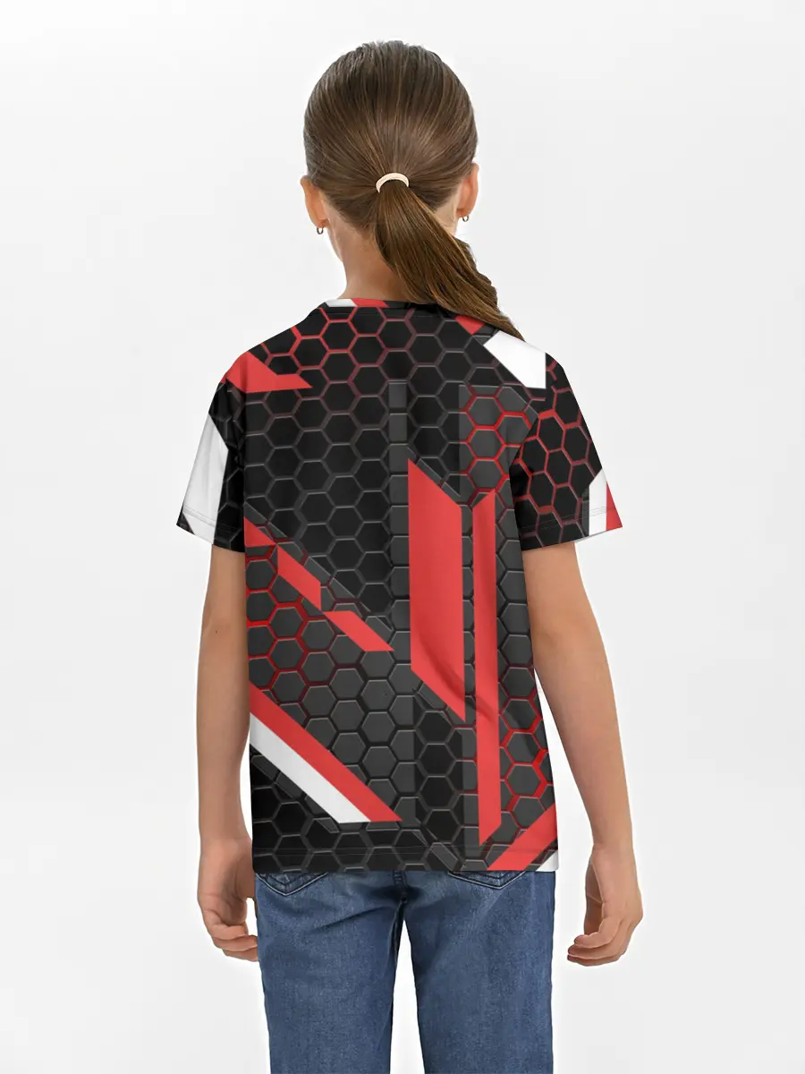 Детская базовая футболка / CS GO CYREX 3D | КС ГО САЙРЕКС