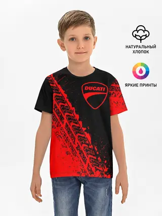 Детская базовая футболка / DUCATI [3]