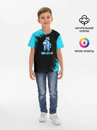 Детская базовая футболка / Impostor/Maradona