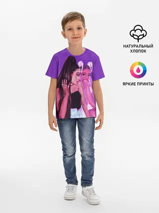Детская базовая футболка / Ariana Grande