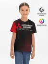 Детская базовая футболка / MITSUBISHI / МИТСУБИСИ