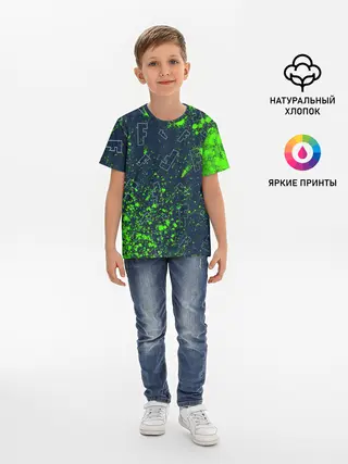 Детская базовая футболка / FORTNITE / ФОРТНАЙТ