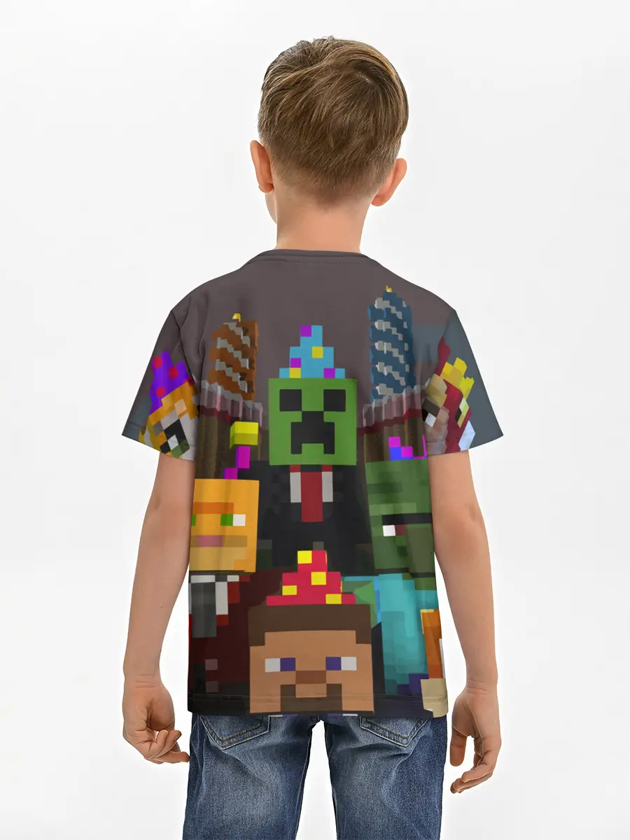 Детская базовая футболка / MINECRAFT