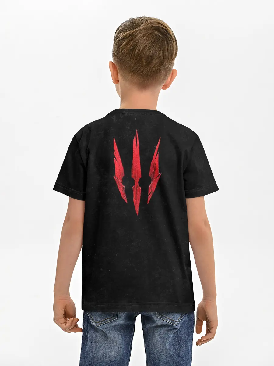 Детская базовая футболка / Ведьмак