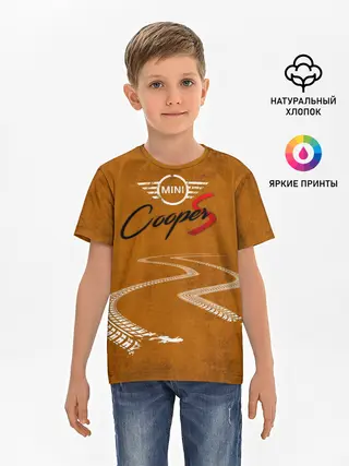 Детская базовая футболка / Следы Mini