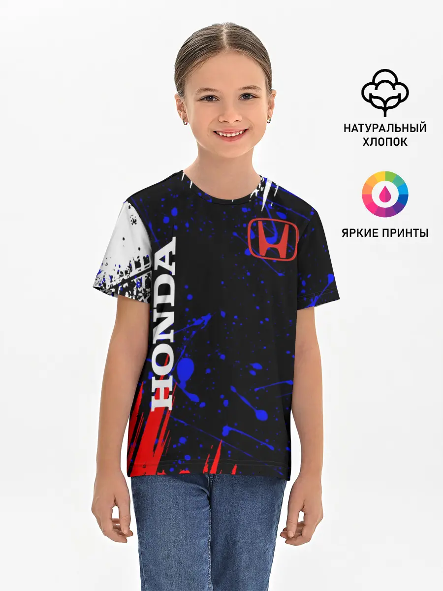 Детская базовая футболка / HONDA.