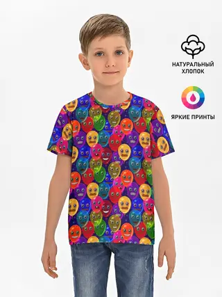 Детская базовая футболка / Воздушные Шарики