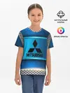 Детская базовая футболка / MITSUBISHI sport collection