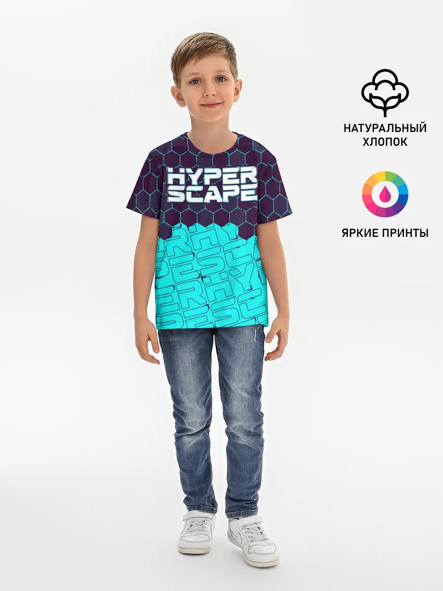 Детская базовая футболка / HYPER SCAPE / ХАЙПЕР СКЕЙП