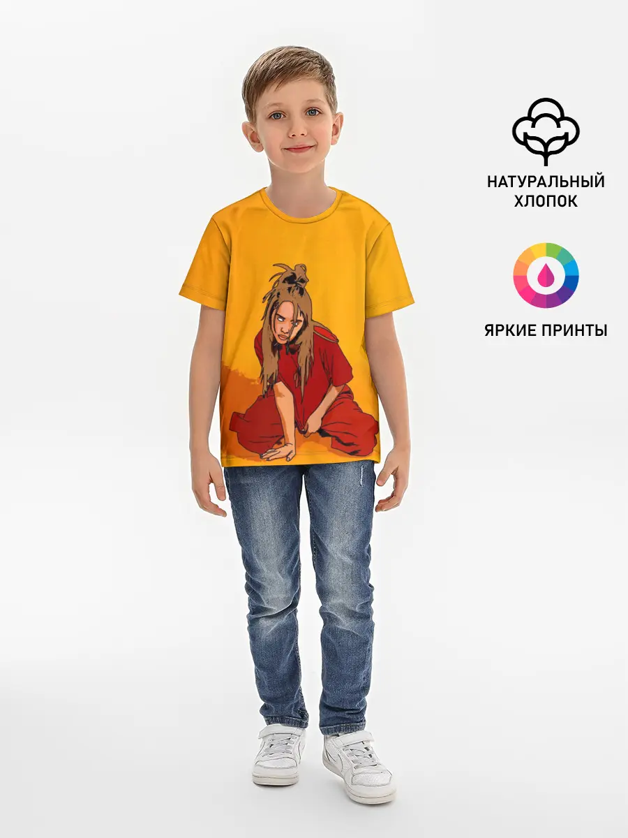 Детская базовая футболка / Billie Eilish