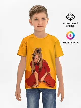 Детская базовая футболка / Billie Eilish