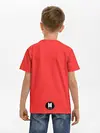 Детская базовая футболка / Suga Red