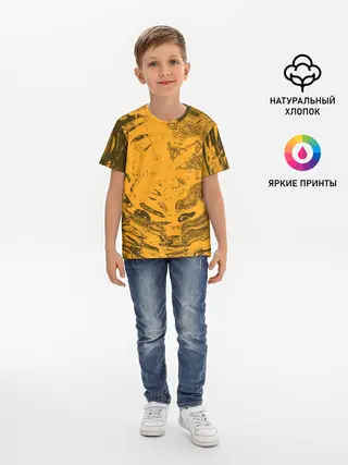 Детская базовая футболка / Сплющенная сфера