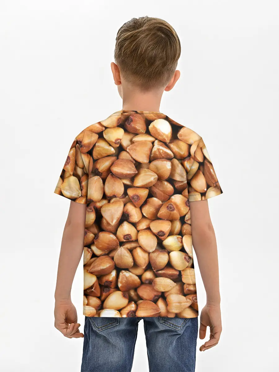 Детская базовая футболка / Гречка