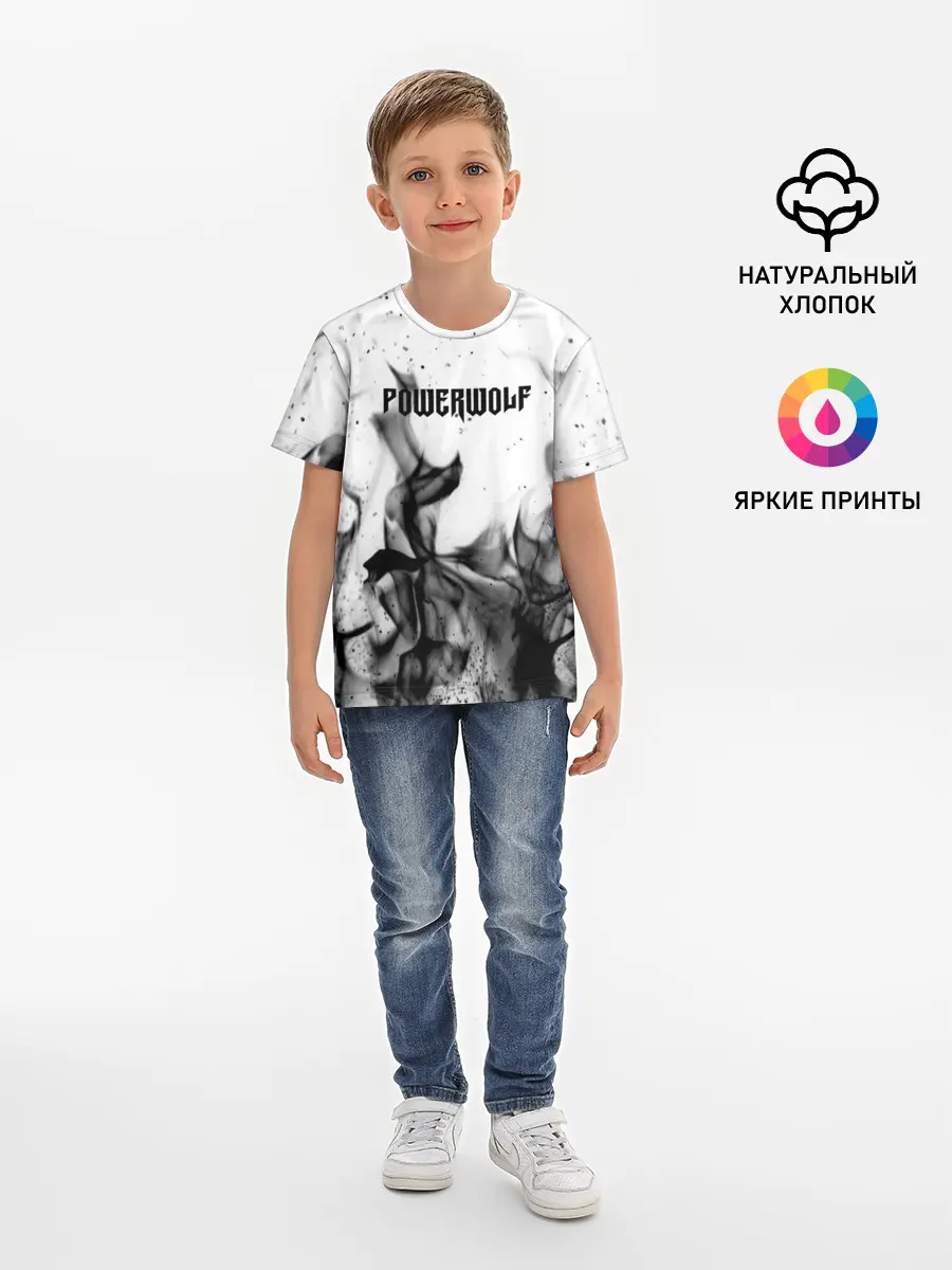 Детская базовая футболка / POWERWOLF
