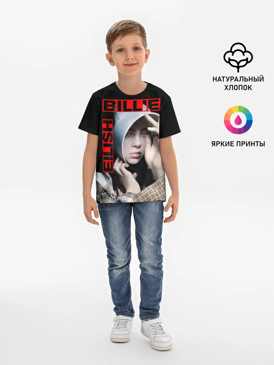 Детская базовая футболка / BILLIE EILISH