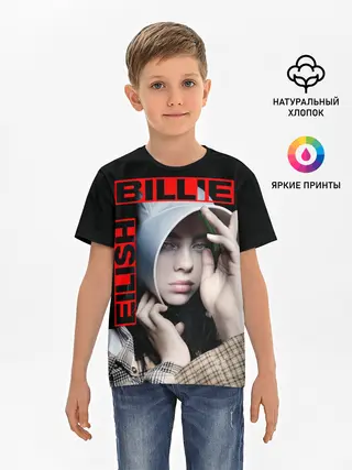 Детская базовая футболка / BILLIE EILISH