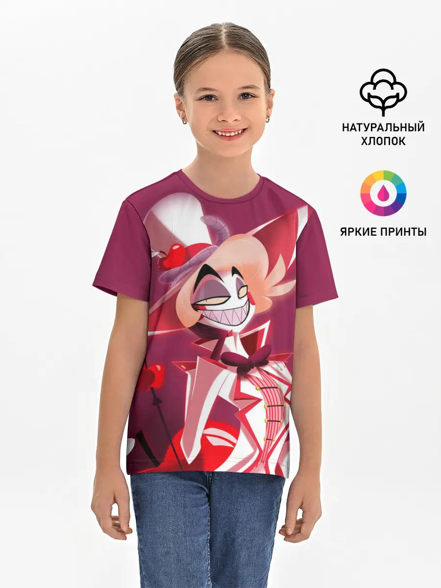 Детская базовая футболка / Hazbin Hotel