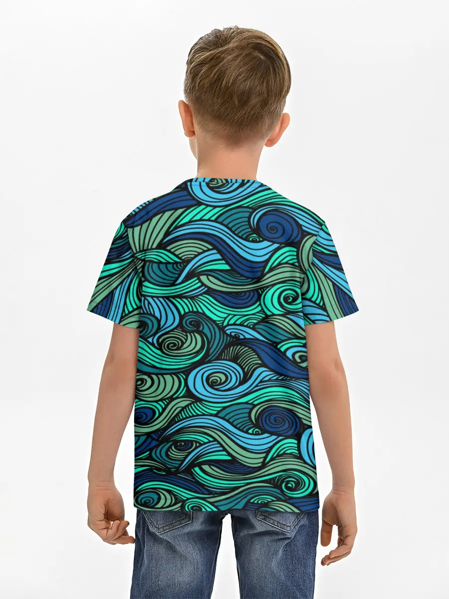 Детская базовая футболка / Морская пучина