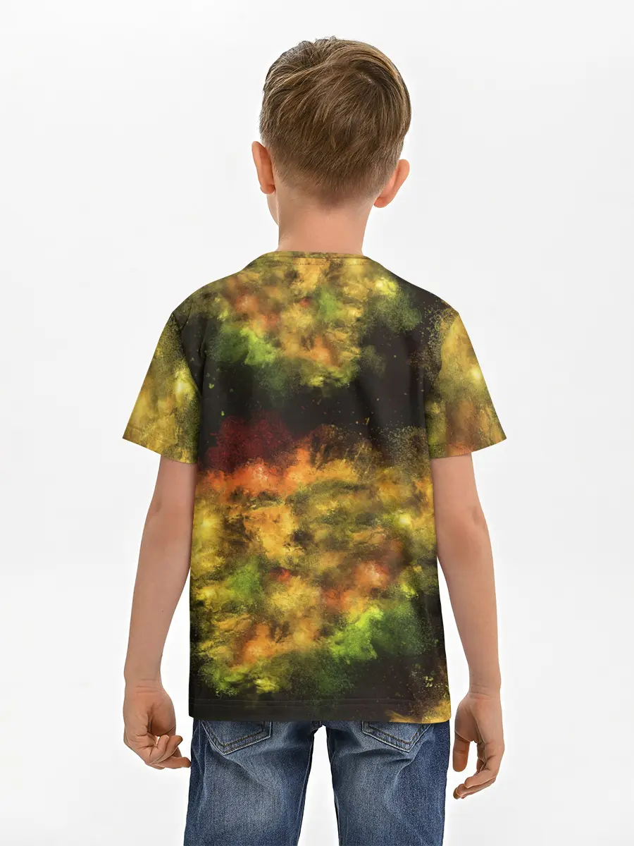 Детская базовая футболка / CS GO Gold dust