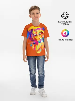 Детская базовая футболка / My little pony
