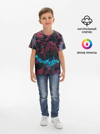 Детская базовая футболка / Смешение