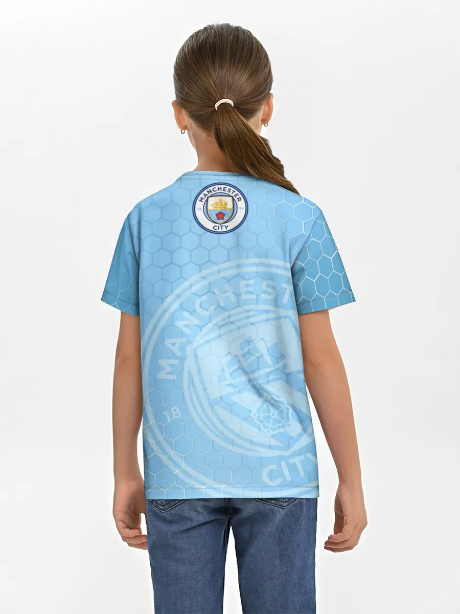 Детская базовая футболка / Манчестер Сити