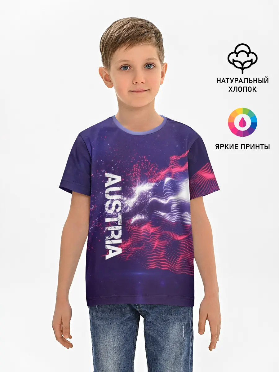 Детская базовая футболка / Austria