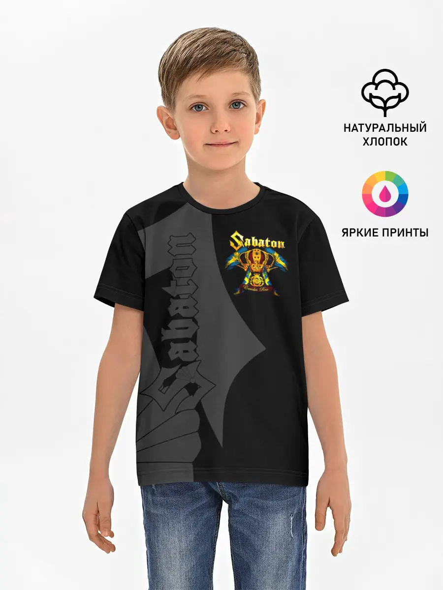 Детская базовая футболка / Sabaton
