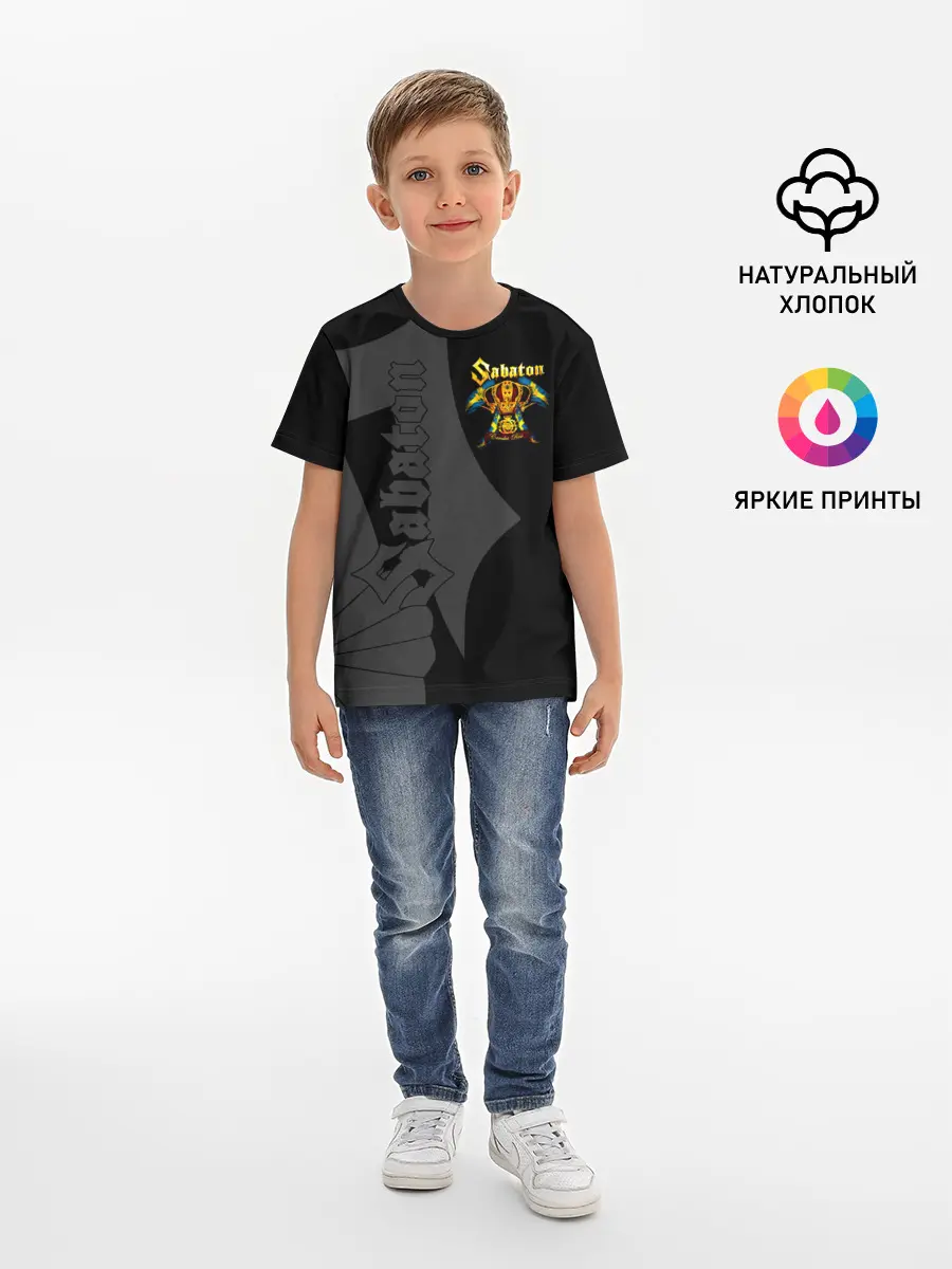 Детская базовая футболка / Sabaton