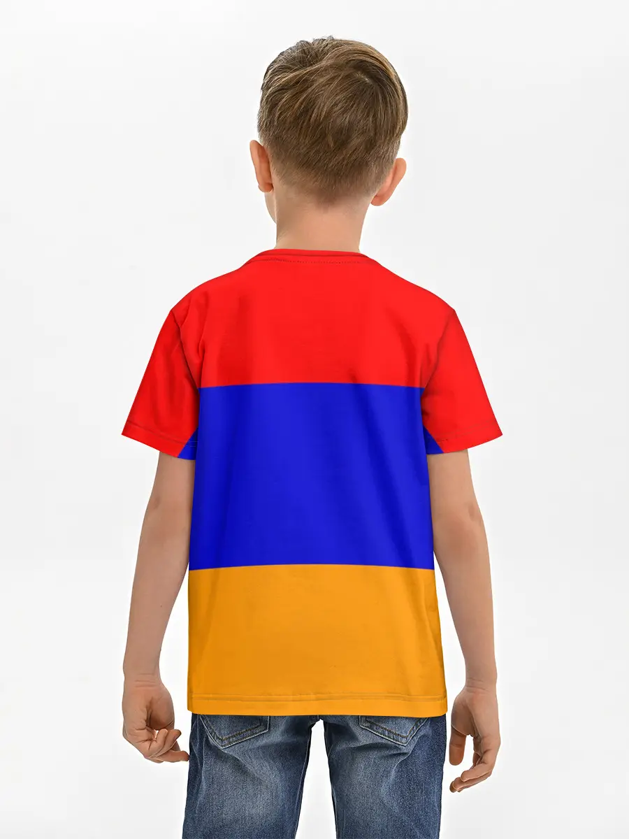 Детская базовая футболка / Герб и флаг Армении
