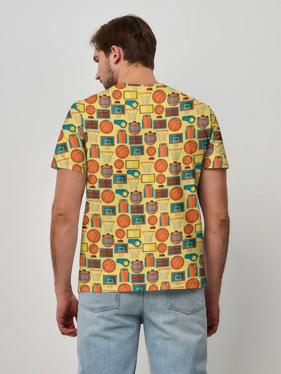 Мужская базовая футболка / Баскетбол