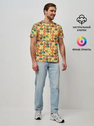 Мужская базовая футболка / Баскетбол