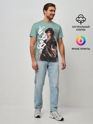 Мужская базовая футболка / Дороро